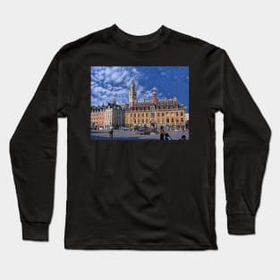 Grand' Place, Lille, France Long Sleeve T-Shirt